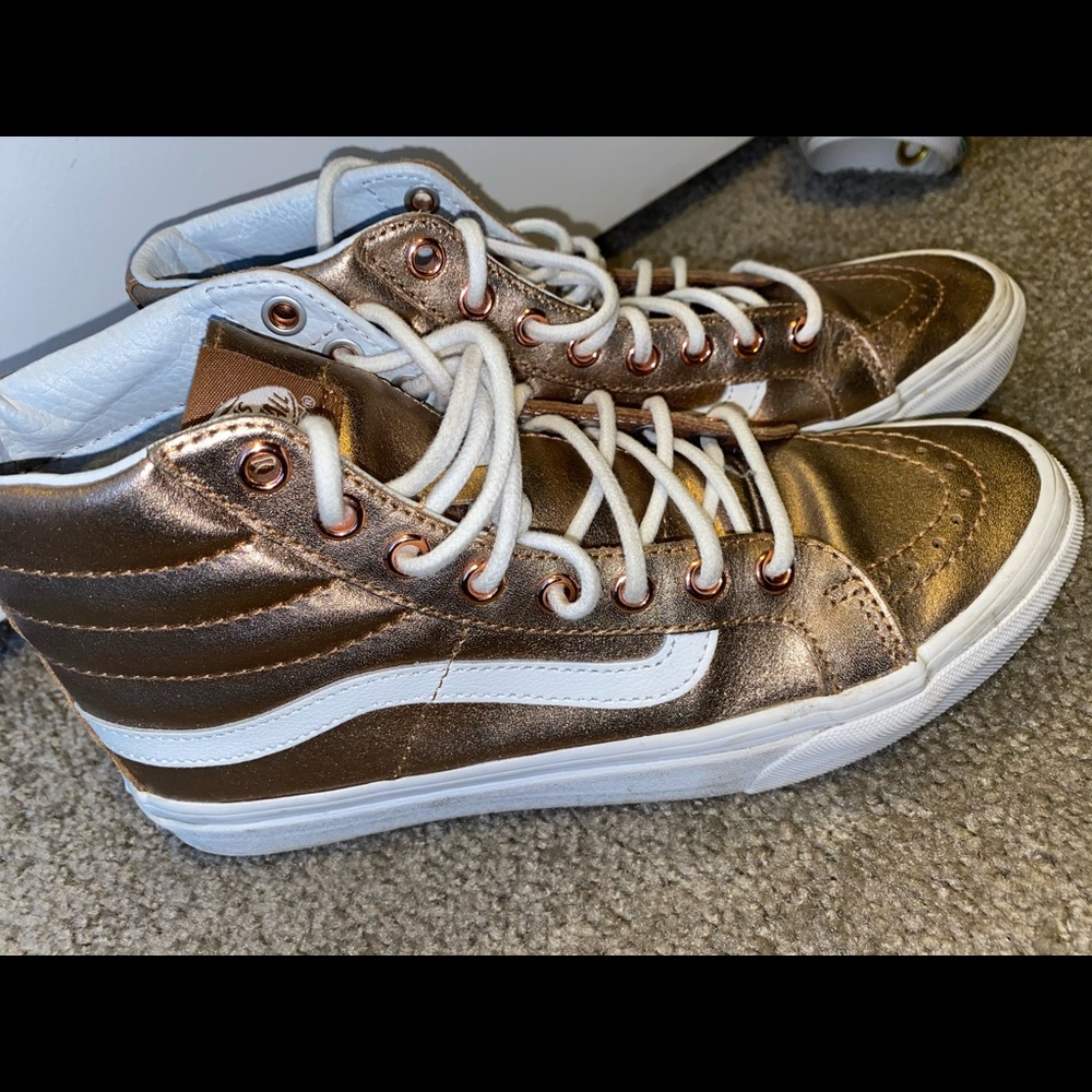LIMITED EDITION ALL GOLD VANS!